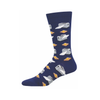 Flying Toaster Crew Socks - Mens Socksmith Apparel & Accessories - Socks - Adult - Mens