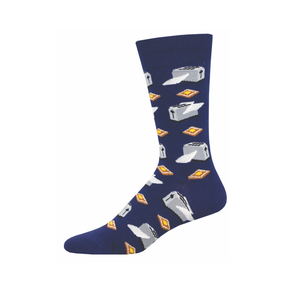 Flying Toaster Crew Socks - Mens from Socksmith – Urban General Store