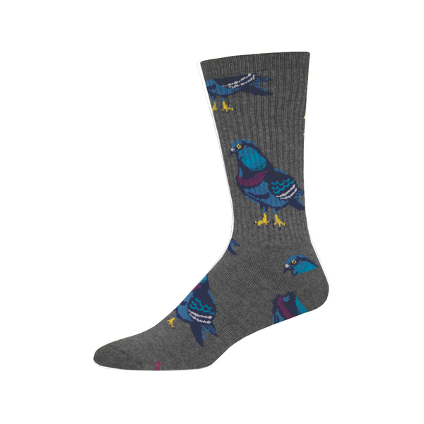 Sly Pigeon Athletic Crew Socks - Mens Socksmith Apparel & Accessories - Socks - Adult - Mens