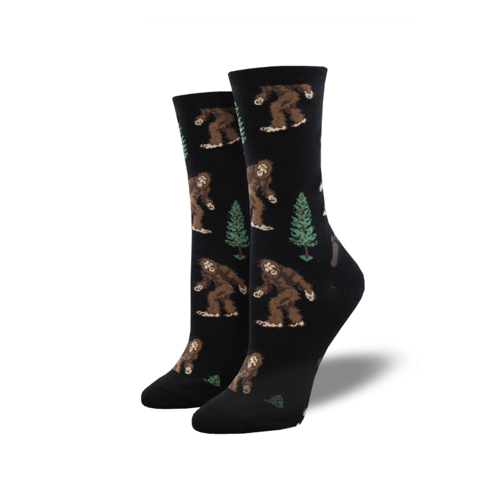 Bigfoot Crew Socks - Womens Socksmith Apparel & Accessories - Socks - Adult - Womens