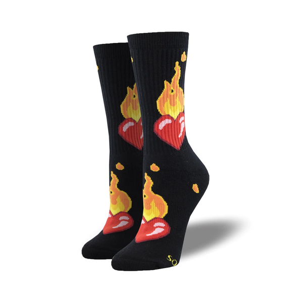Sacred Heart Athletic Crew Socks - Womens Socksmith Apparel & Accessories - Socks - Adult - Womens