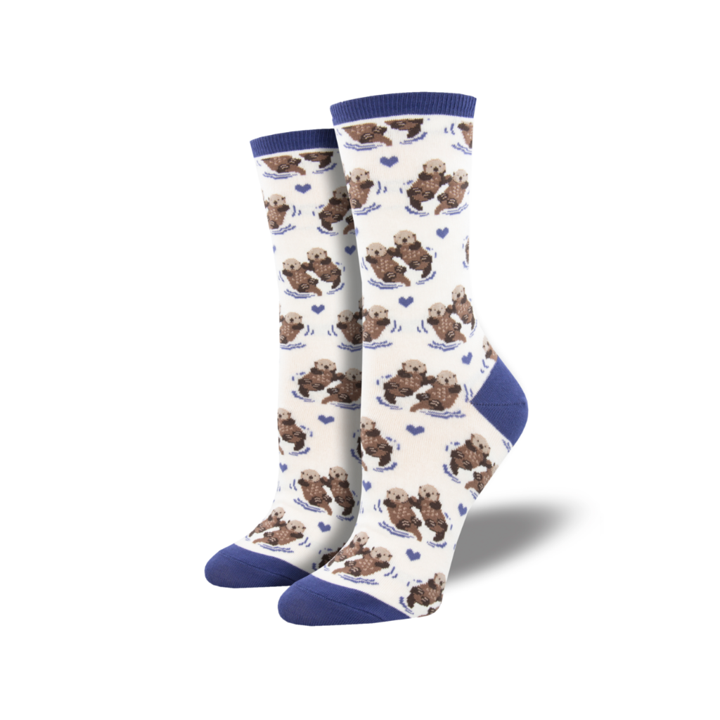 Significant Otter Crew Socks - Womens Socksmith Apparel & Accessories - Socks - Adult - Womens