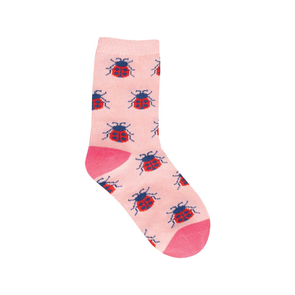 Ladybug Love Crew Socks - Kids Socksmith Apparel & Accessories - Socks - Baby & Kids - Kids