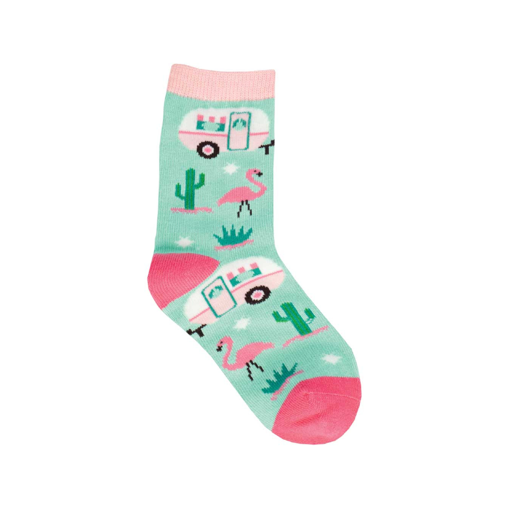 Retro Glame Crew Socks - Kids Socksmith Apparel & Accessories - Socks - Baby & Kids - Kids