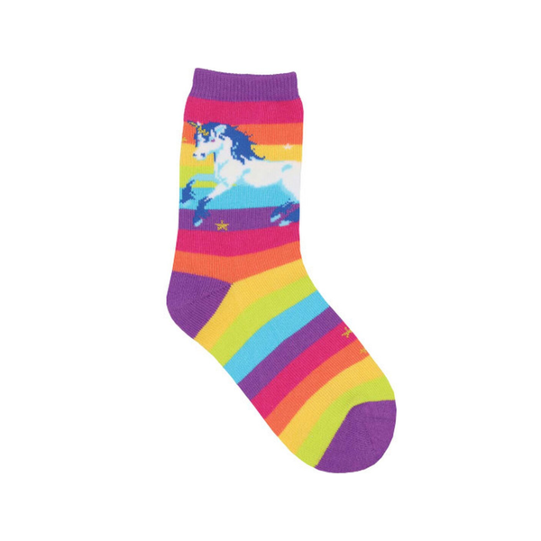 7-10 YEARS Magical Unicorn Crew Socks - Kids Socksmith Apparel & Accessories - Socks - Kids