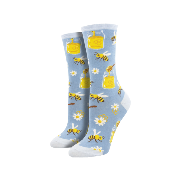 Bee My Honey Crew Socks - Womens Socksmith Apparel & Accessories - Socks - Womens