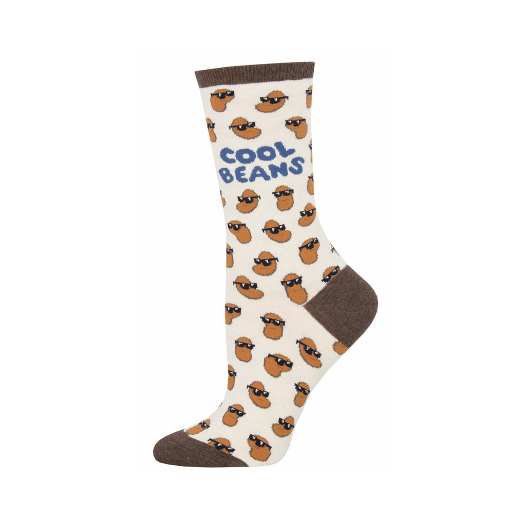 Cool Beans Crew Socks - Womens Socksmith Apparel & Accessories - Socks - Womens