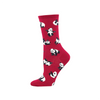 Cuddle Puddle Panda Crew Socks - Womens Socksmith Apparel & Accessories - Socks - Womens