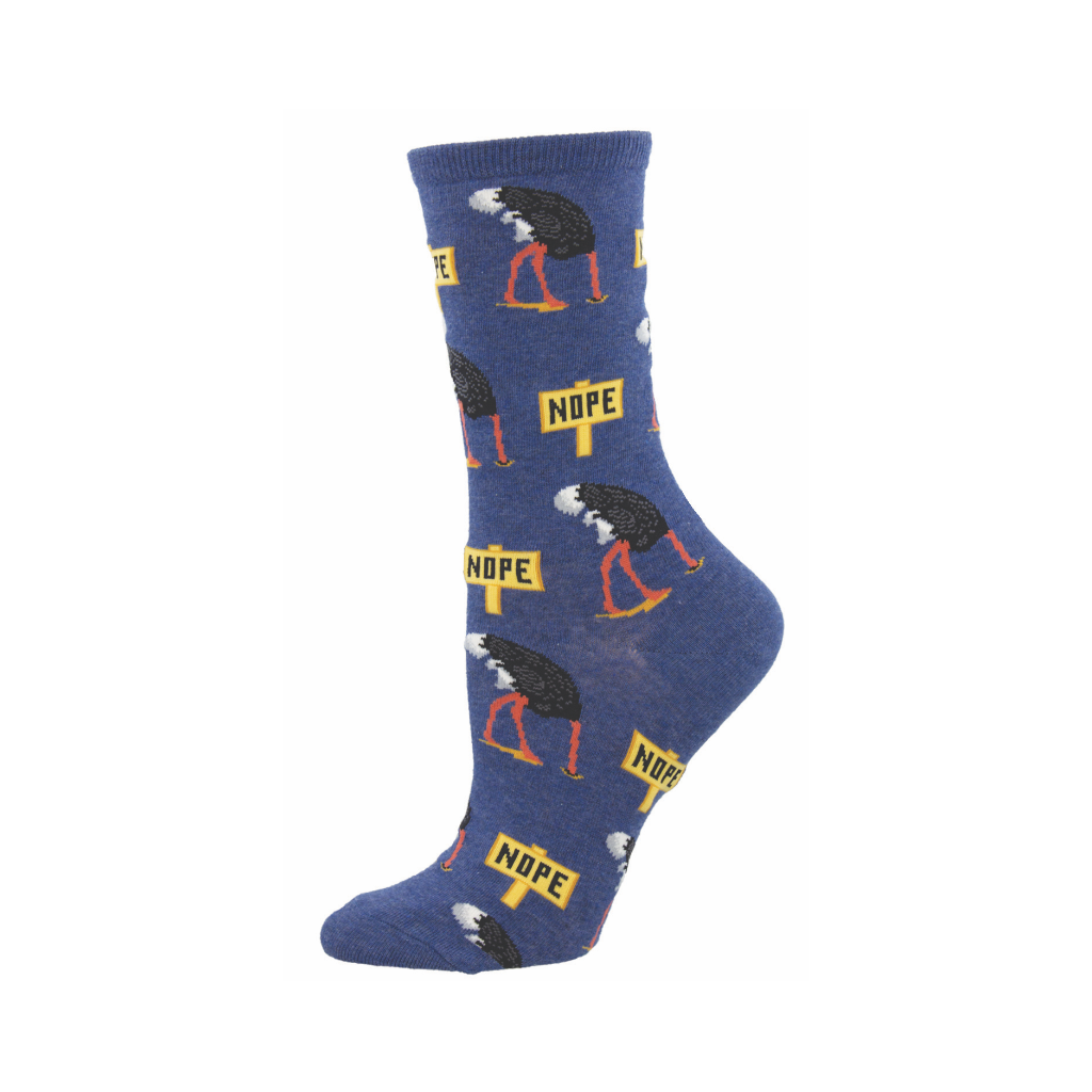 NOPE Crew Socks - Womens Socksmith Apparel & Accessories - Socks - Womens