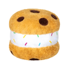 Snugglemi Snackers Cookie Ice Cream Sandwich Plush Squishable Toys & Games - Stuffed Animals & Plush Toys