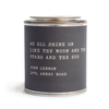JOHN LENNON Legends Song Quotes Candle Collection Sugarboo Designs Home - Candles
