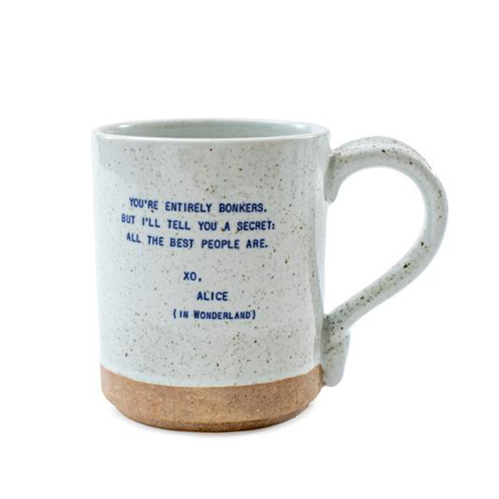 ALICE Sugarboo XO Famous Quotes Mugs-1st Edition Sugarboo Designs Home - Mugs & Glasses