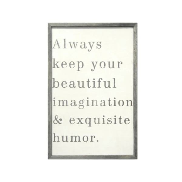Always Keep Your Beautiful Imagination Art Print Sugarboo Designs Home - Wall & Mantle