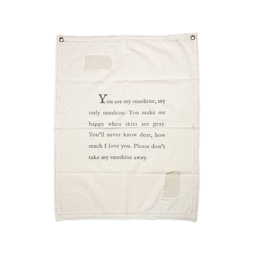 You Are My Sunshine Wall Tarp Sugarboo Designs Home - Wall & Mantle - Artwork - Decorative Tapestries
