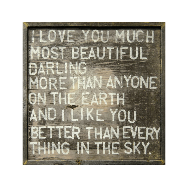 I Love You Much Wall Art Print Sugarboo Designs Home - Wall & Mantle - Artwork