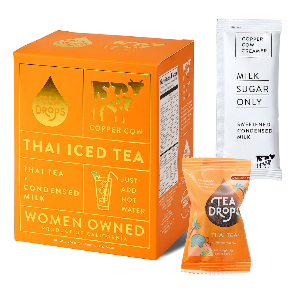 Thai Iced Tea Latte Kit Tea Drops Home - Kitchen & Dining - Tea & Infusions