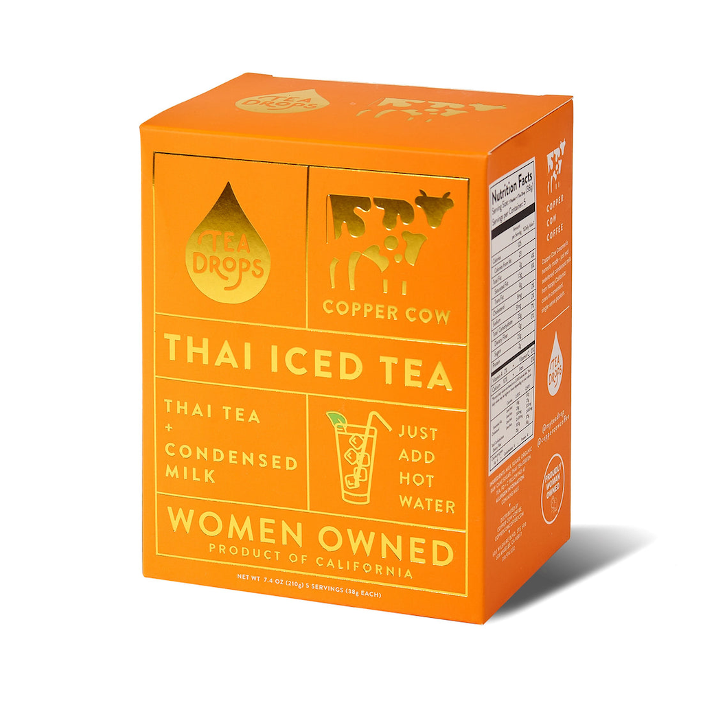 Thai Iced Tea Latte Kit Tea Drops Home - Kitchen & Dining - Tea & Infusions