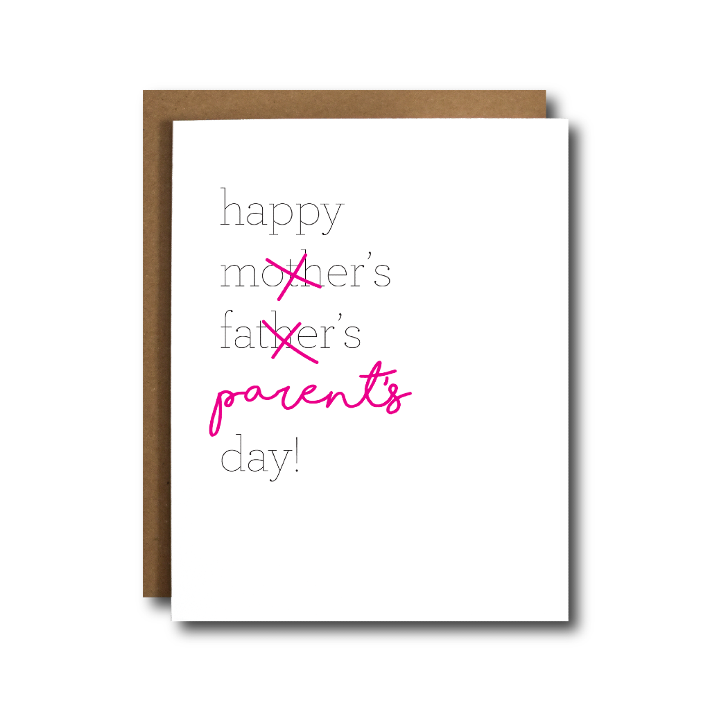 TCB CARD MOTHER'S DAY ALTERNATIVE FATHER'S DAY The Card Bureau Cards - Holiday - Mother's Day