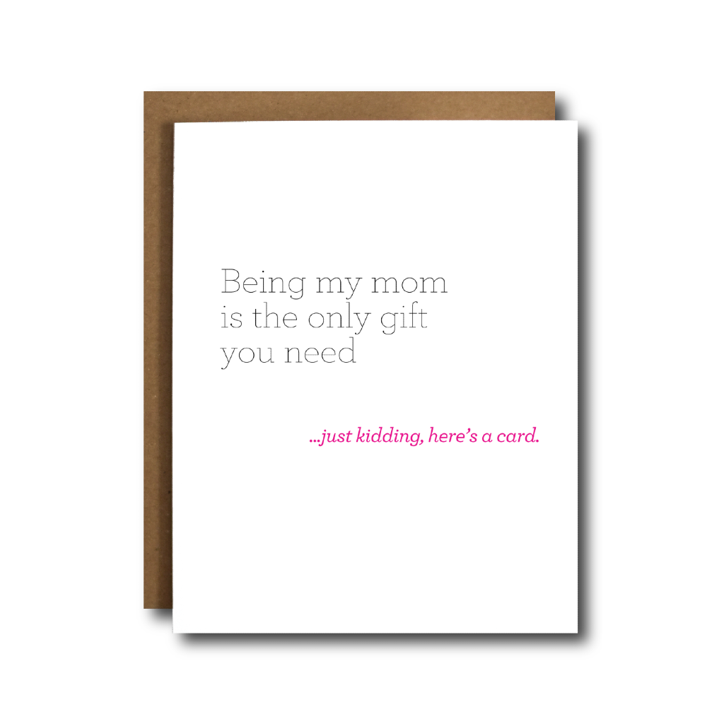 TCB CARD MOTHER'S DAY ONLY GIFT FOR MOTHER'S DAY The Card Bureau Cards - Holiday - Mother's Day