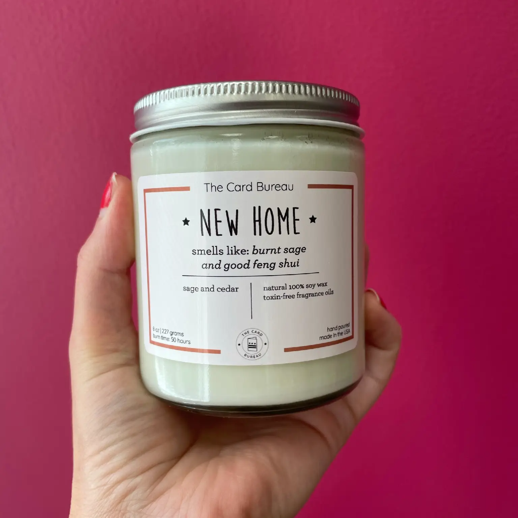 New Home Candle - 8 Oz The Card Bureau Home - Candles - Specialty