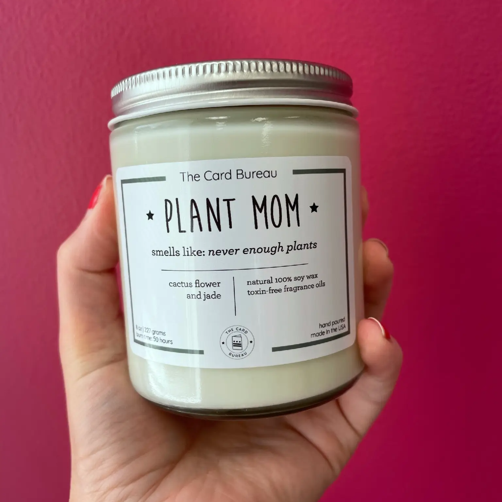 Plant Mom Candle - 8 Oz The Card Bureau Home - Candles - Specialty