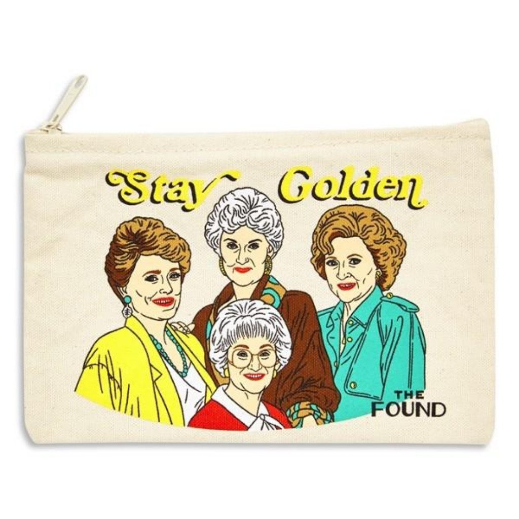 Golden Girls Stay Golden Pouch The Found Apparel & Accessories - Bags - Pouches & Cases
