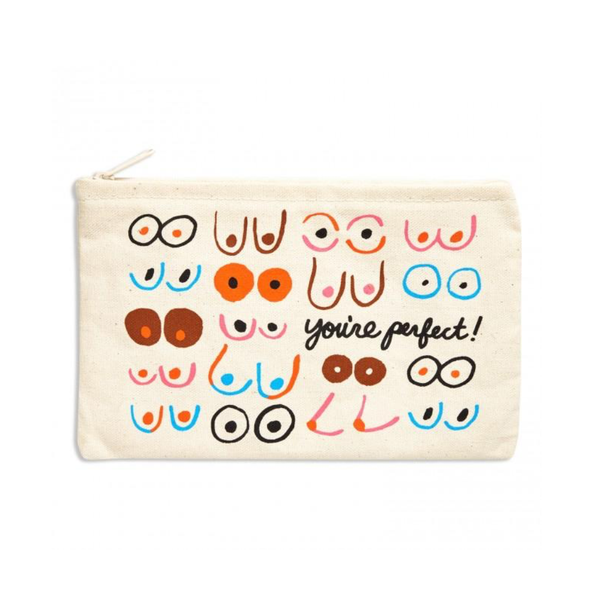 You're Perfect Zipper Pouch The Found Apparel & Accessories - Bags - Pouches & Cases