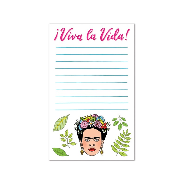 Artista Mexicana Viva La Vida Notepad The Found Books - Blank Notebooks & Journals - Notepads