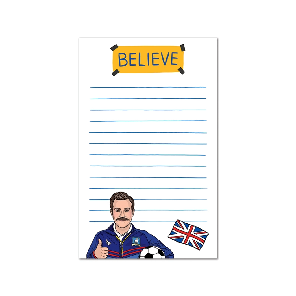 Believe Notepad The Found Books - Blank Notebooks & Journals - Notepads