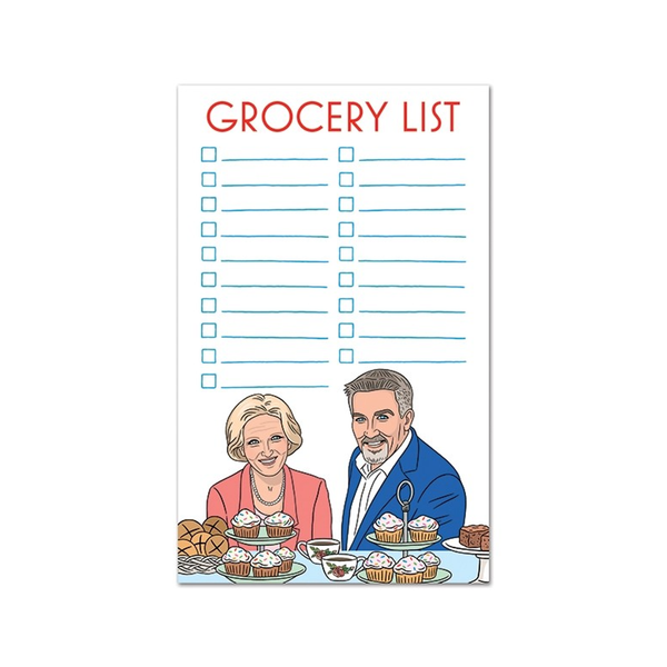 FOU NOTEPAD STAR BAKER GROCERY LIST The Found Books - Blank Notebooks & Journals - Notepads