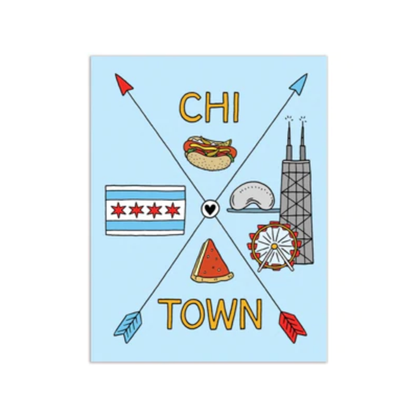 Chi Town My Kind of Town Card The Found Cards - Any Occasion