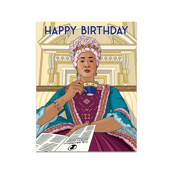 Let's Spill The Tea Bridgerton Birthday Card The Found Cards - Birthday
