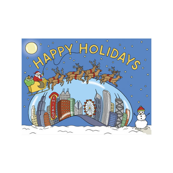 FOU CARDS HOLIDAY CHICAGO BEAN The Found Cards - Boxed Cards - Holiday