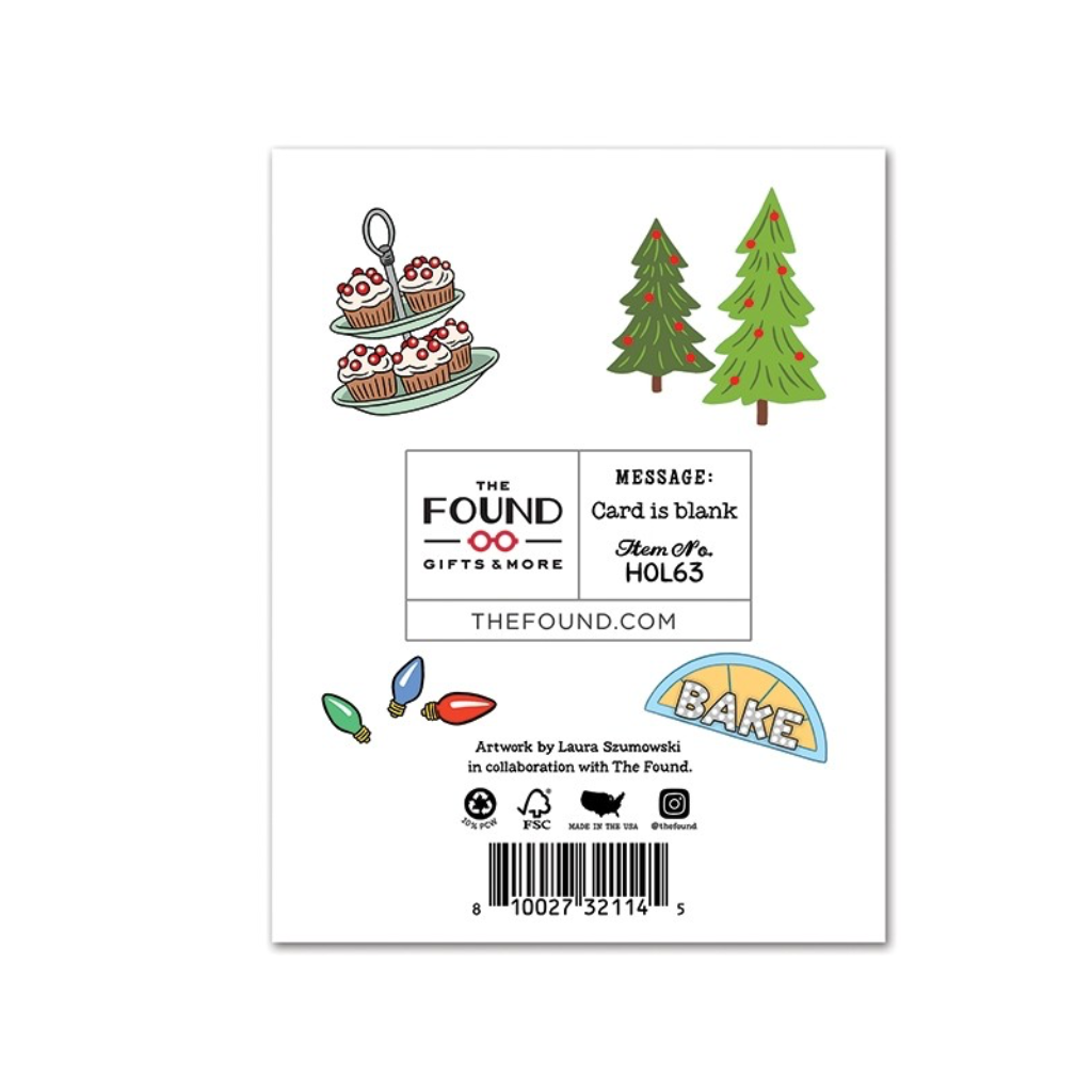Have A Sweet Holiday Bake Off Holiday Card The Found Cards - Holiday - Christmas