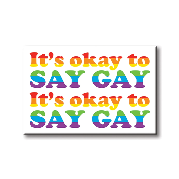 It's Okay To Say Gay Magnet The Found Home - Magnets