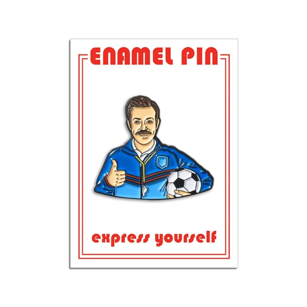 FOU ENAMEL PIN TED COACH The Found Jewelry - Pins