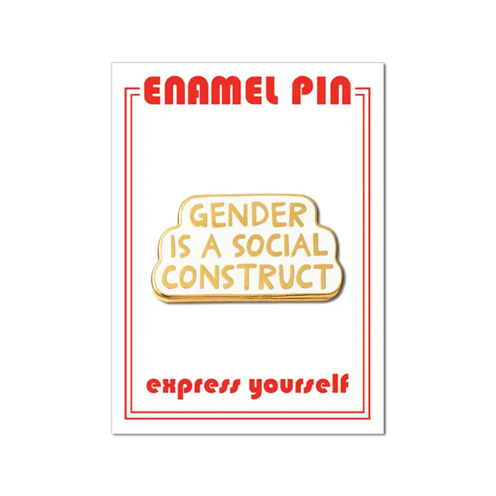 Gender Construct Enamel Pin The Found Jewelry - Pins