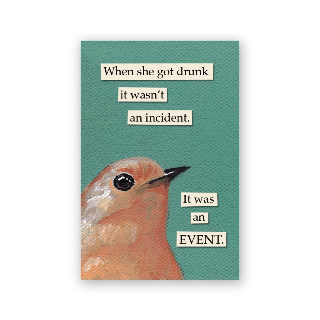 Drunk Incident Magnet The Mincing Mockingbird Home - Magnets