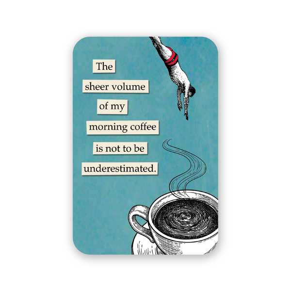 Morning Coffee Sticker The Mincing Mockingbird Impulse - Decorative Stickers
