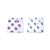 Officially Licensed MLB Muslin Swaddle Three Little Anchors Baby & Toddler - Swaddles & Baby Blankets