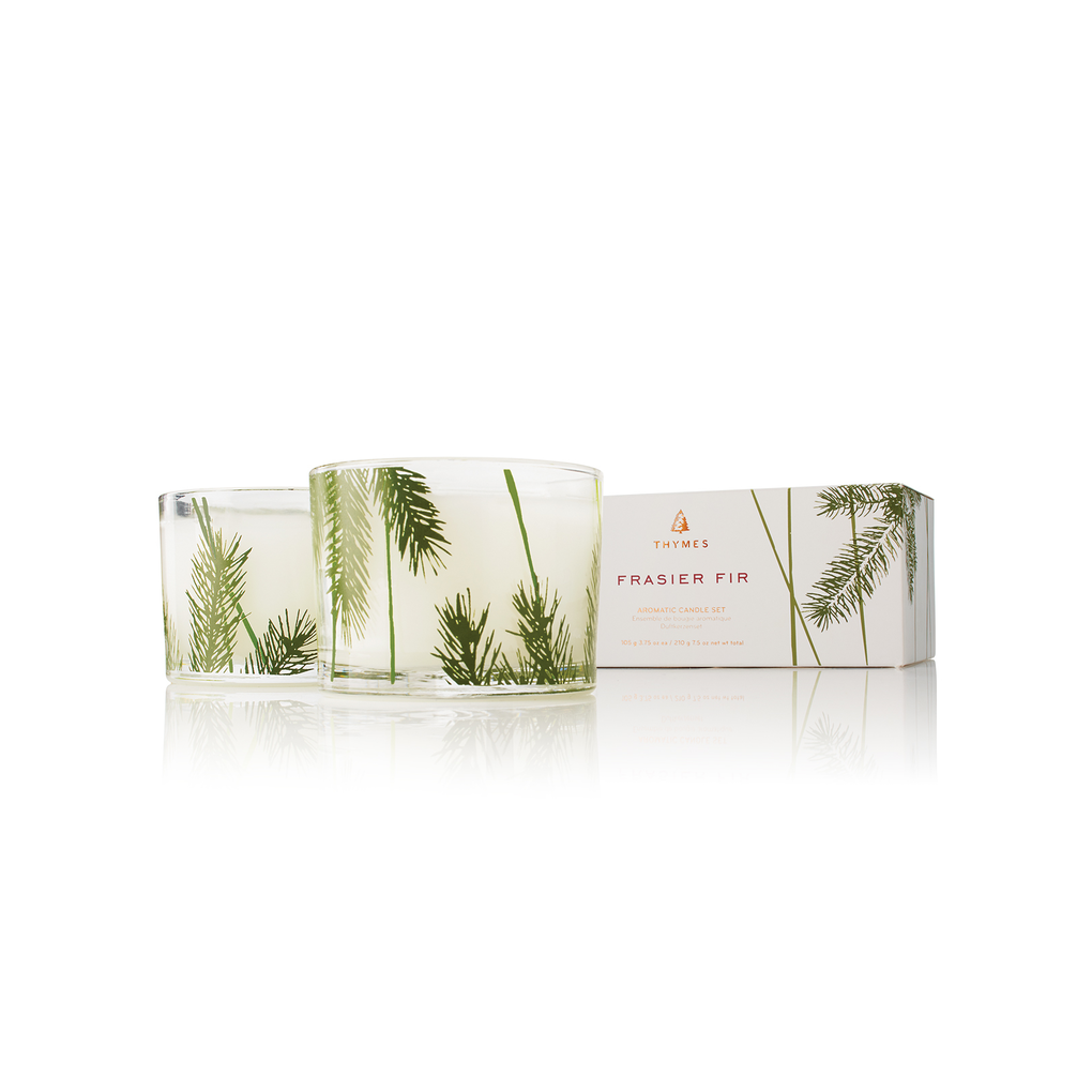 Frasier Fir Aromatic Candle Set [unavailable] Thymes Home - Candles - Specialty