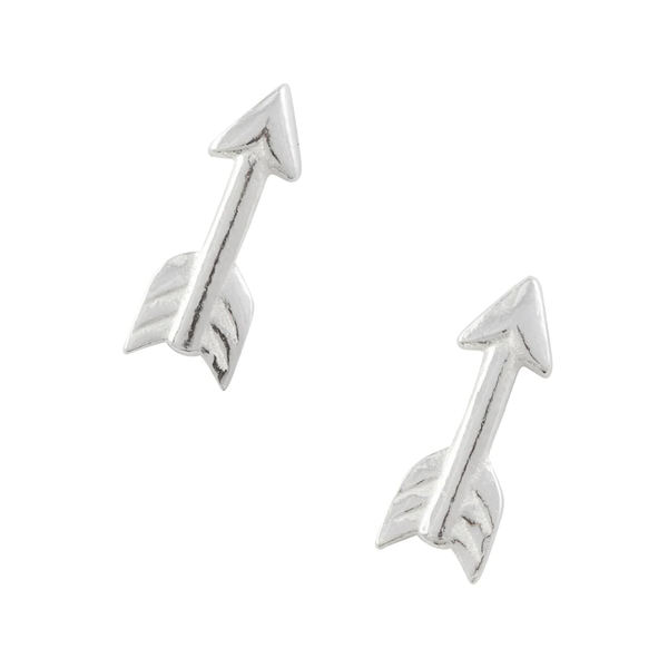 Arrow Stud Earring - Silver Tomas Jewelry - Earrings