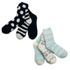 Serenity Sock Set - 3 Pairs - Womens Top It Off Apparel & Accessories - Socks - Womens