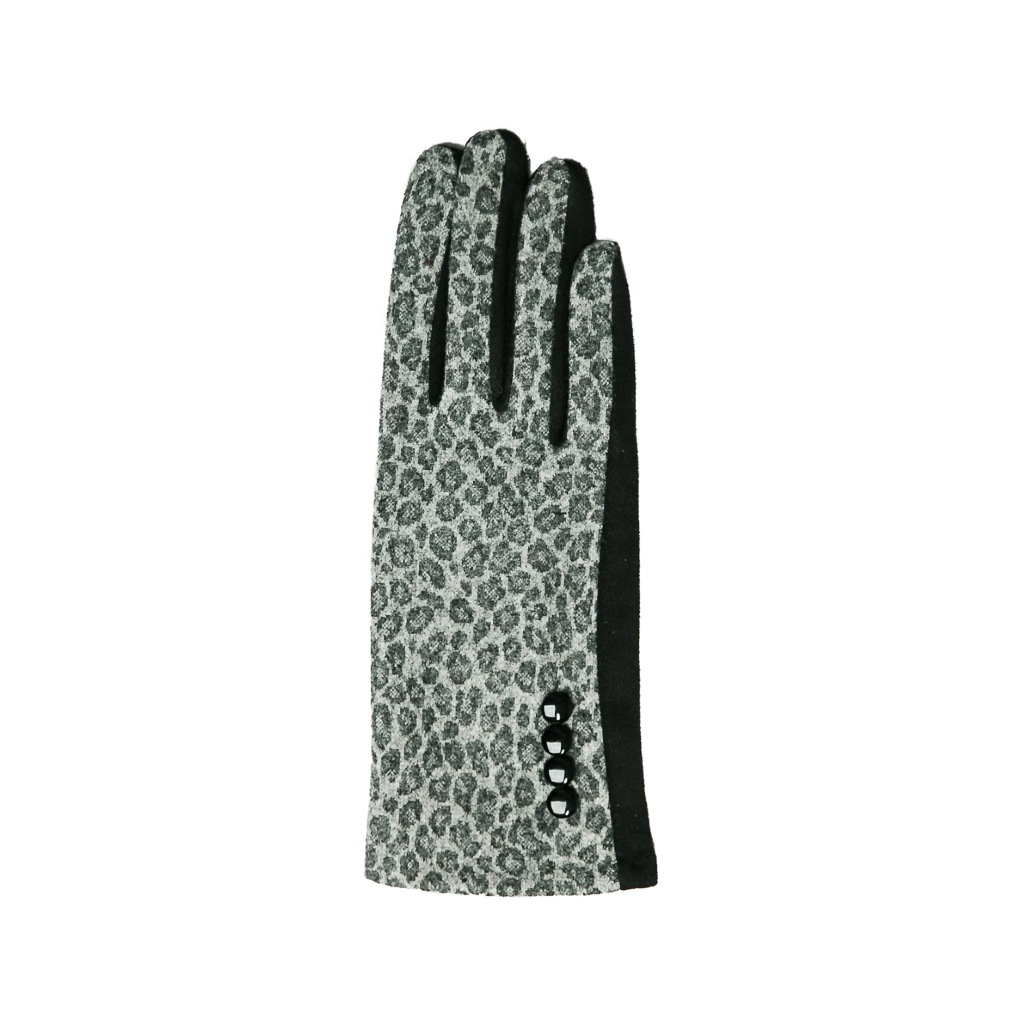 Gray Leopard Ursula Gloves - Adult Top It Off Apparel & Accessories - Winter - Adult - Gloves & Mittens