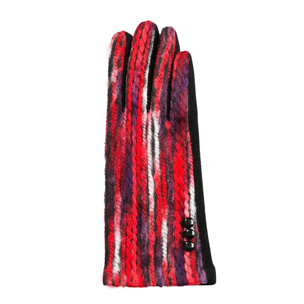 RED MULTI Monet Gloves - Womens Top It Off Apparel & Accessories - Winter - Adult - Gloves & Mittens