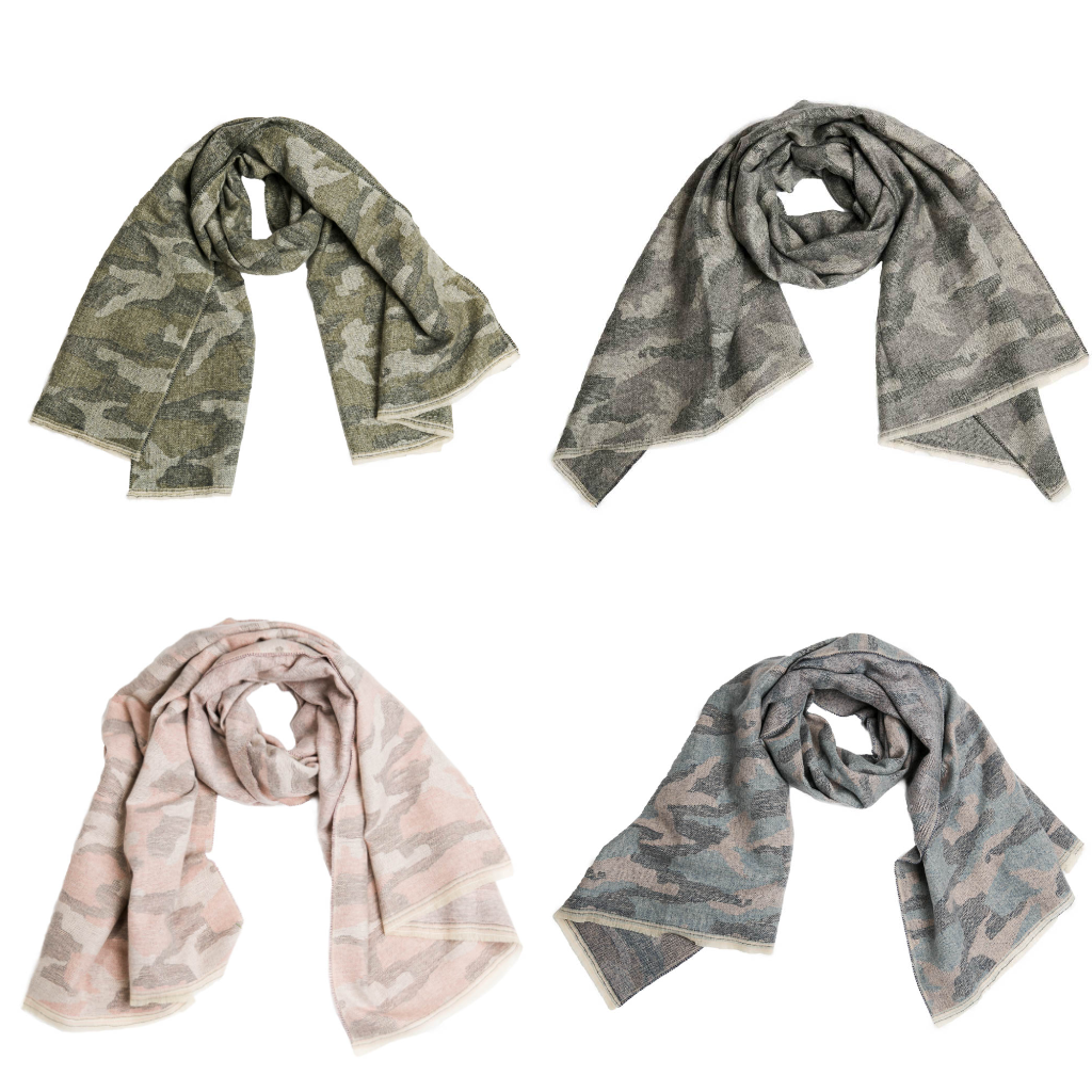 Jane Camouflage Scarves Top It Off Apparel & Accessories - Winter - Adult - Scarves & Wraps