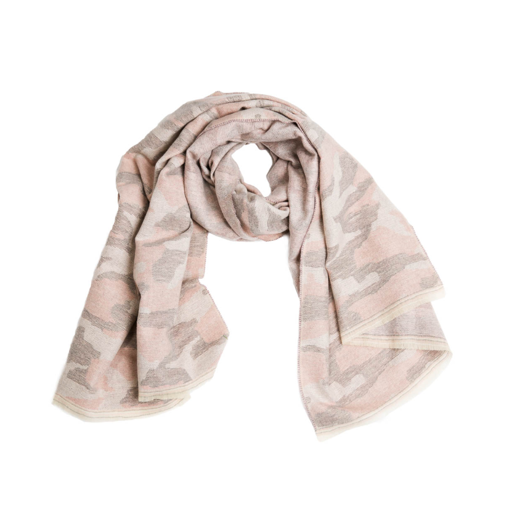 PINK CAMO Jane Camouflage Scarves Top It Off Apparel & Accessories - Winter - Adult - Scarves & Wraps