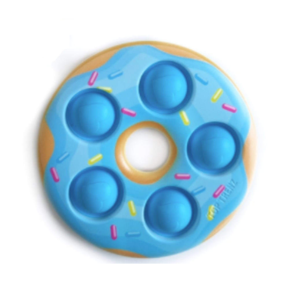 BLUE OMG! Mega Pop Mini Poppies - Donuts Top Trenz Toys & Games - Fidget Toys