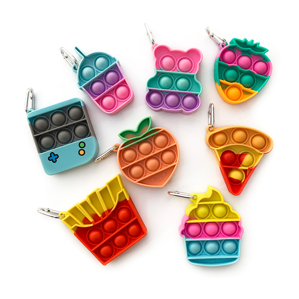 FRAPPE OMG! Pop Fidgety - Keychains - Series 2 Top Trenz Toys & Games - Fidget Toys