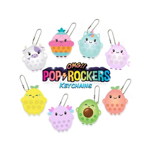 OMG! Pop Rockers Keychain Top Trenz Toys & Games - Fidget Toys